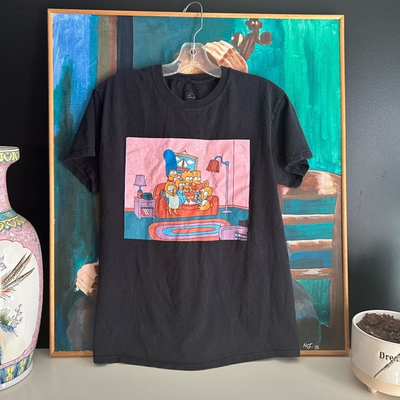 Black Graphic Short Sleeve Tee M - Picture 3 of 12